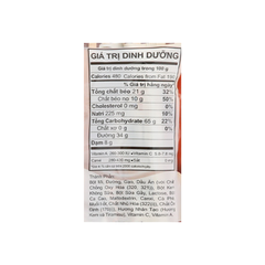 Snack que nhân vị kem Tiramisu Oishi Akiko gói 140g