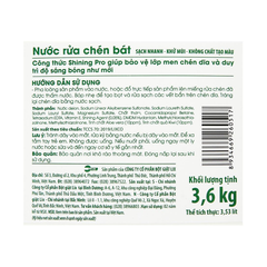 Nước rửa chén On1 tinh chất Kiwi và Nha đam sạch bóng vết dầu mỡ