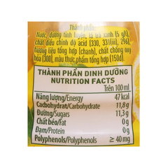 Trà xanh C2 hương chanh 255ML/360ML