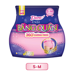 Băng Vệ Sinh Diana Dạng Quần Ban Đêm 360 chống tràn