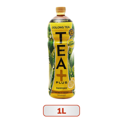 Chai trà ô long Tea Plus vị chanh 450ML/1L