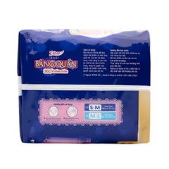 Băng Vệ Sinh Diana Dạng Quần Ban Đêm 360 chống tràn