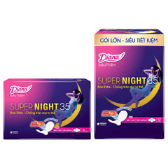 Băng Vệ Sinh Ban Đêm Diana Siêu Thấm Không Gây Kích Ứng