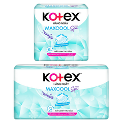 Băng Vệ Sinh Kotex Hằng ngày MaxCool French Spa