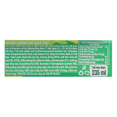 Nước ngọt 7 Up hương chanh 235ML/330ML