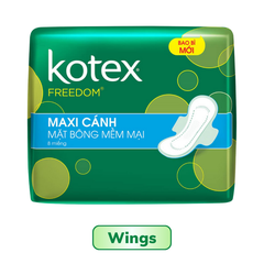 Băng Vệ Sinh Kotex Freedom Bông Mềm Mại - Maxi