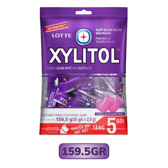 Kẹo Gum Xylitol Cool không đường hương việt quất