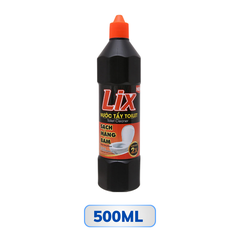 Nước tẩy bồn cầu Lix 2X sạch mảng bám chai 500ML/ 1L