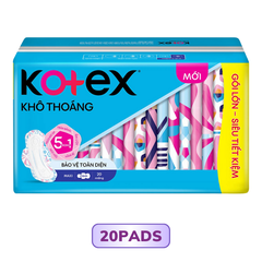 KOTEX Khô Thoáng Bảo Vệ Toàn Diện Dày Maxi