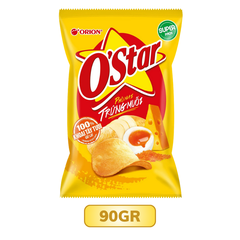 Snack khoai tây vị phô mai trứng muối O'Star gói 32G/ 56G/ 90G