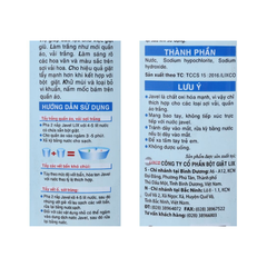 Nước tẩy quần áo trắng Lix Javel 1KG/ 2KG