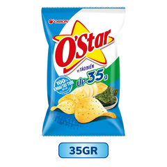 Snack khoai tây vị tảo biển O'Star gói 35G/ 60G/ 105G/ 152G