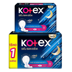 Băng vệ sinh Siêu ban đêm Kotex cánh