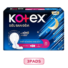 Băng vệ sinh Siêu ban đêm Kotex cánh