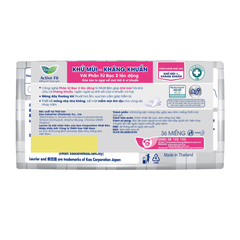 Laurier Active Fit Miếng Lót Hàng Ngày Khử Mùi - Kháng Khuẩn