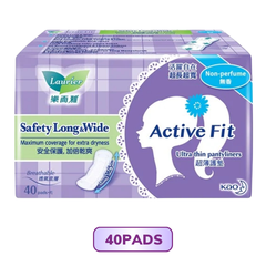 Băng vệ sinh hàng ngày Laurier Active Fit Siêu Thấm không hương
