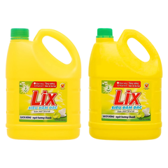 Nước rửa chén Lix siêu đậm đặc tinh chất chanh