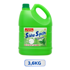 Nước rửa chén Lix siêu đậm đặc tinh chất trà xanh