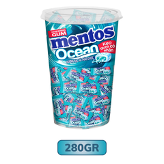 Kẹo Gum Mentos Ocean Có Nhân Hương Bạc Hà Thảo Mộc