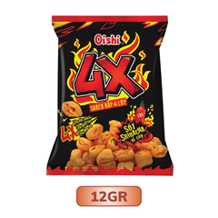 Snack Oishi bắp 4X sốt Sriracha vị cay