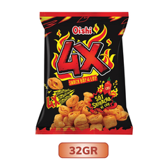 Snack Oishi bắp 4X sốt Sriracha vị cay