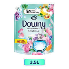 Nước xả vải Downy tinh dầu thiên nhiên đóa hoa thơm mát túi 1.35L/ 2.2L/ 3.5L