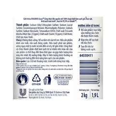 Túi nước rửa chén Sunlight khử mùi tanh matcha trà Nhật