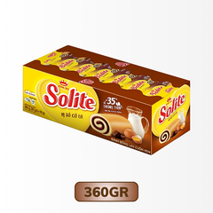 Bánh Bông Lan Solite Cuộn Kem Vị Socola