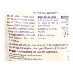 Túi nước rửa chén Sunlight Chanh 100 đánh bay dầu mỡ