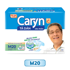Tấm đệm lót người lớn siêu thấm Caryn Đệm xanh size M