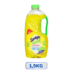 Chai nước rửa chén Sunlight Chanh 100 đánh bay dầu mỡ