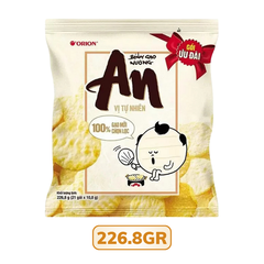 Bánh gạo nướng vị tự nhiên Orion An gói 151.2G/ 226.8G