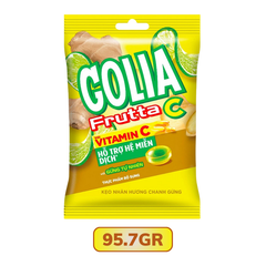 Kẹo Cứng Có Nhân Golia Hương Chanh Gừng