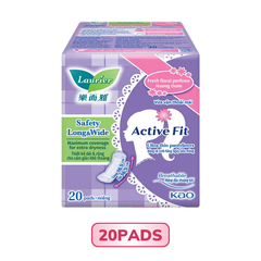 Băng Vệ Sinh Siêu Thấm Không Hương Laurier Ultra Thin Pantyliner Active Fit Non-Perfume