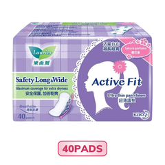 Băng Vệ Sinh Siêu Thấm Không Hương Laurier Ultra Thin Pantyliner Active Fit Non-Perfume
