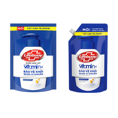Nước Rửa Tay Lifebuoy Vitamin Sữa Dưỡng Ẩm