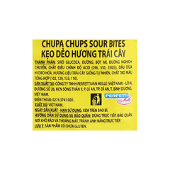 Kẹo dẻo Chupa chúps hương trái cây