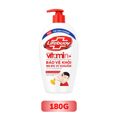 Nước Rửa Tay Lifebuoy Công thức Vitamin+ Bảo Vệ Vượt Trội