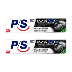 Kem đánh răng P/S trắng răng than hoạt tính