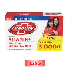Xà Phòng Lifebuoy Vitamin + Bảo Vệ Vượt Trội