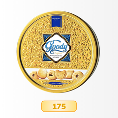 Bánh hỗn hợp hộp thiếc Goody Gold