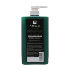 Sữa tắm hương nước hoa Romano Classic sạch sảng khoái