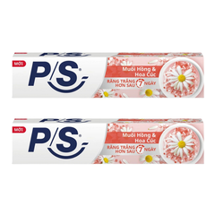 Kem đánh răng P/S trắng răng muối hồng và hoa cúc