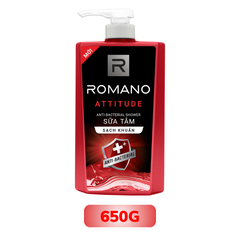 Sữa Tắm Sạch Khuẩn Romano Attitude Anti-Bacterial Shower