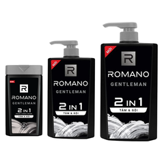 Sữa Tắm Gội Nước Hoa ROMANO GENTLEMAN