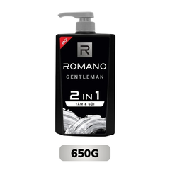 Sữa Tắm Gội Nước Hoa ROMANO GENTLEMAN