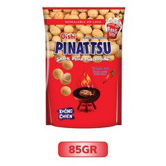 Snack nhân đậu phộng vị mực cay Pinattsu Oishi 6G/13G/38G/85G/100G