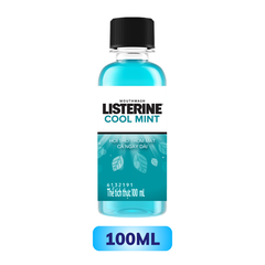 Nước súc miệng Listerine Cool Mint giúp hơi thở thơm mát