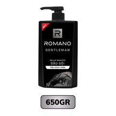 Dầu gội hương nước hoa Romano Gentleman tóc chắc khoẻ 180G/ 380G/ 650G