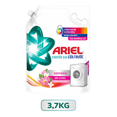 Nước giặt Ariel chuyên gia cửa trước sạch bẩn hương sen và nhài